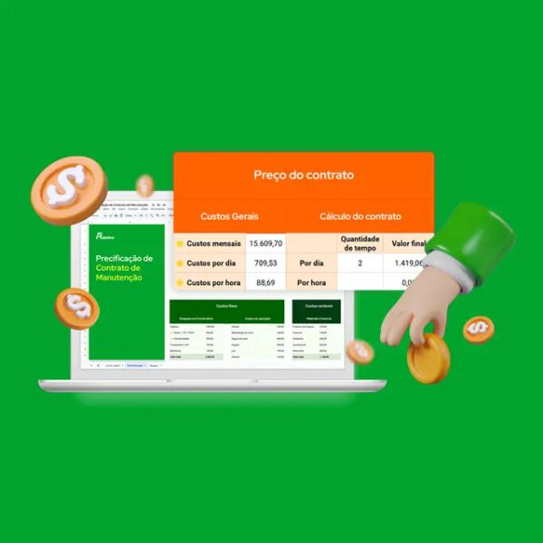 Planilha: Precificação de Contrato de Manutenção