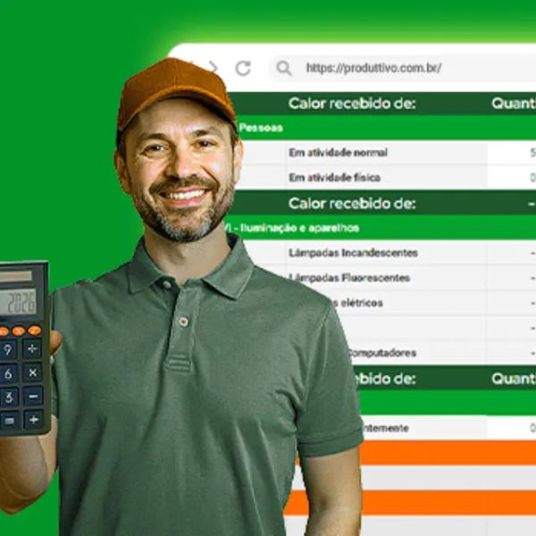 Planilha: Calculadora de BTUs