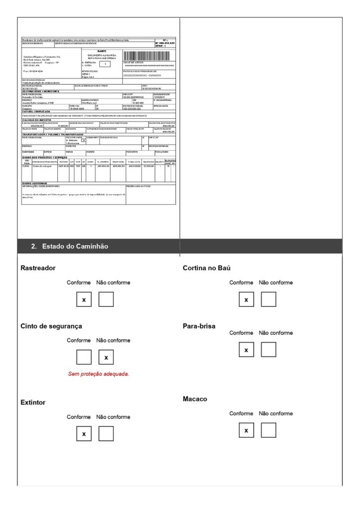 planilha de Manutenção de caminhões grátis