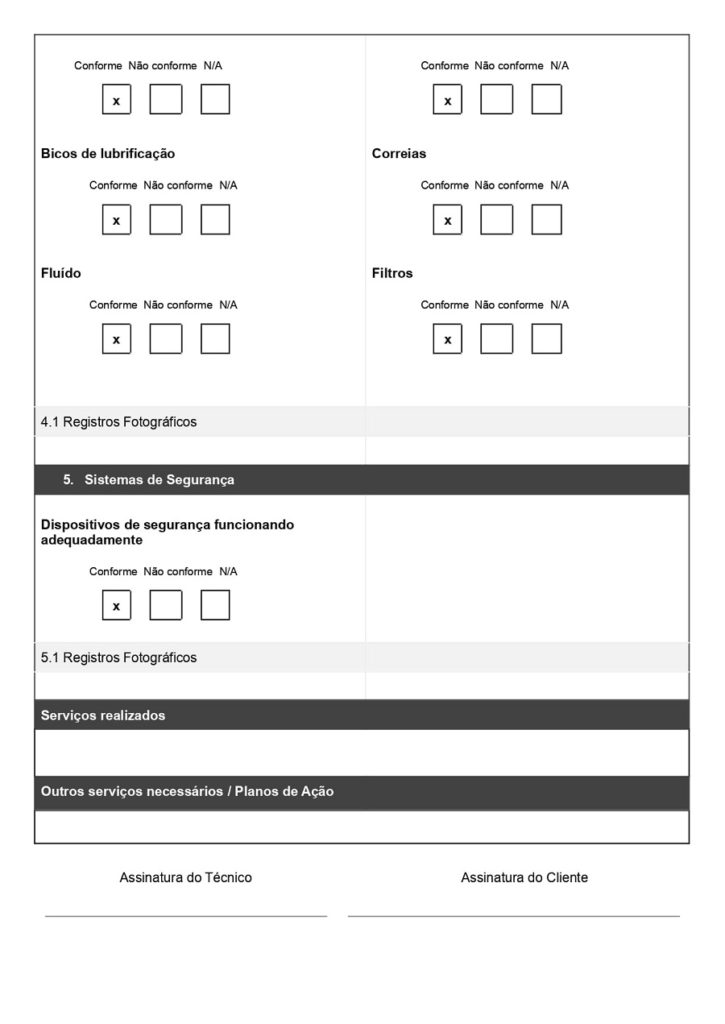 modelo de checklist de manutenção preventiva de aquecedor a gás para baixar gratuitamente página 03