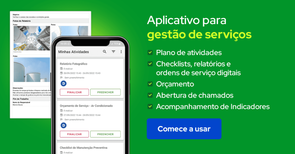 aplicativo checklist de manutenção predial