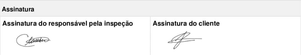 exemplo de assinatura ordem de serviço digital
