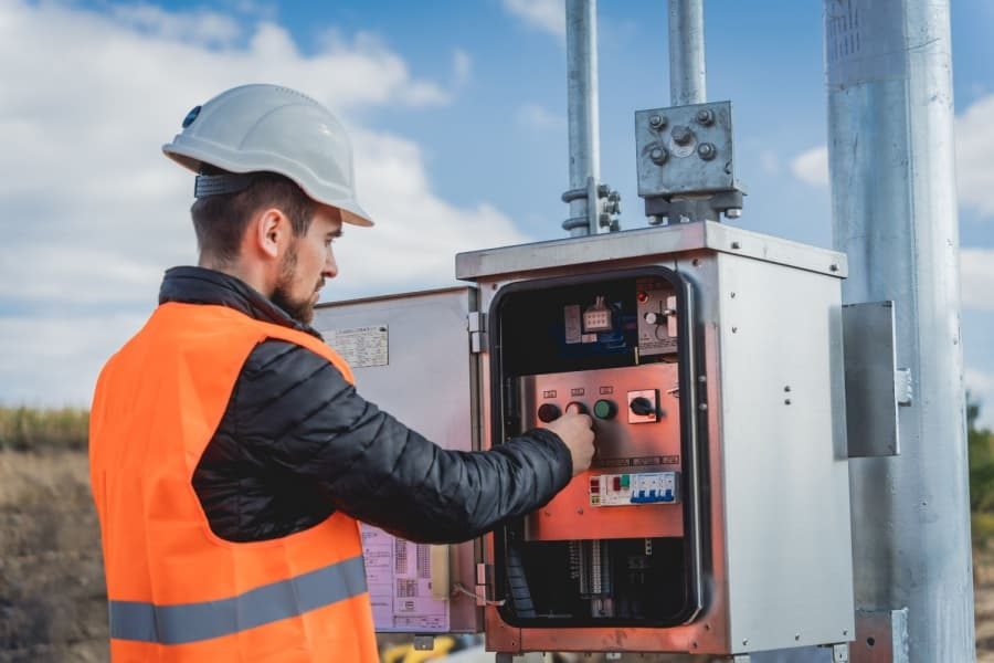 Imagem ilustrativa de manutenção de transformadores