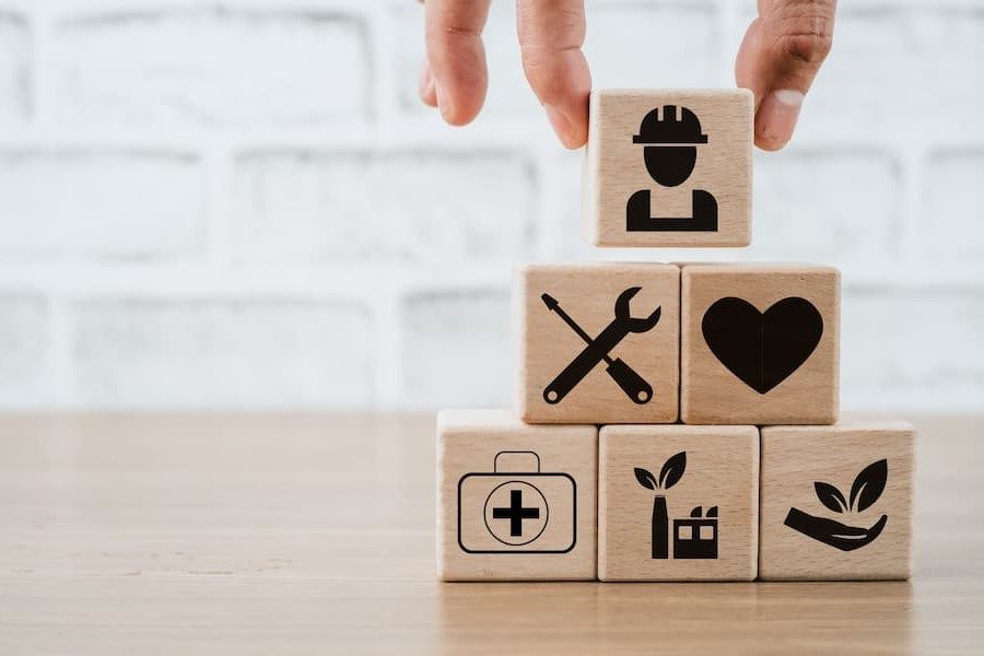 Representação gráfica de algumas práticas defendidas por políticas de SSMA