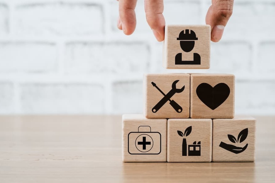 Representação gráfica de algumas práticas defendidas por políticas de SSMA