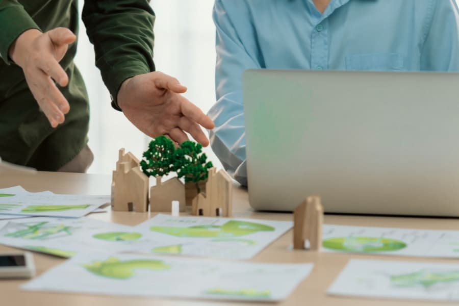 Imagem ilustrativa representando um relatório de controle ambiental