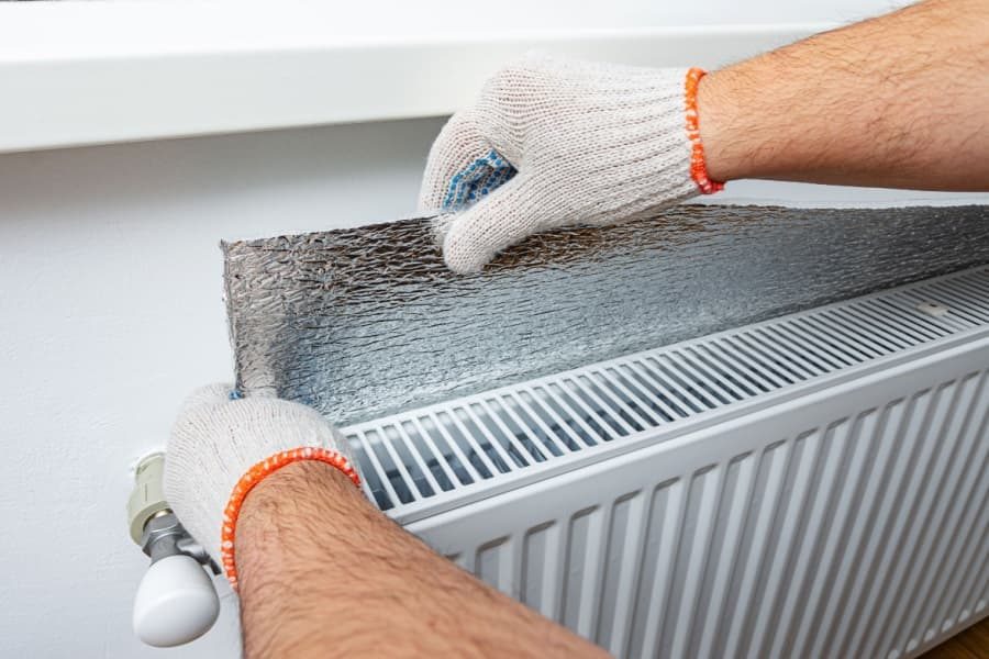 Imagem ilustrativa de isolamento térmico