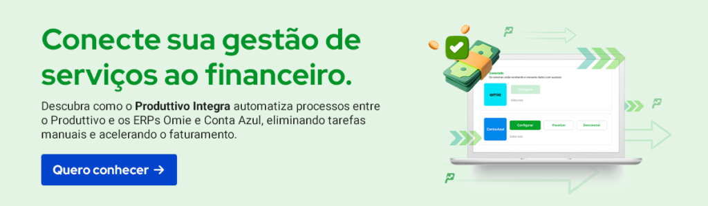 Produttivo Integra: conecte o Produttivo ao seu ERP