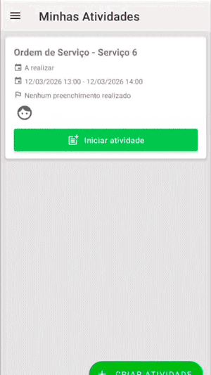 gif explicando como usar inteligência artificial na manutenção com Manu IA do Produttivo