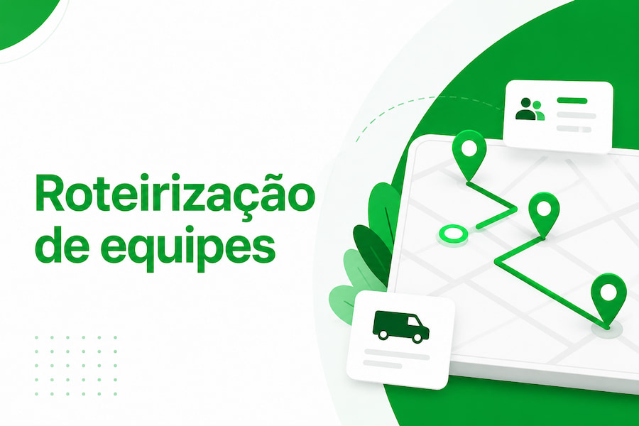 roteirização de equipes