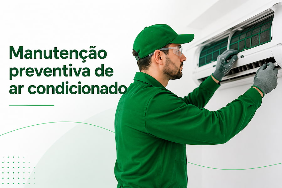 manutenção preventiva de ar condicionado
