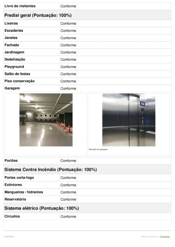 Checklist de limpeza predial - 2