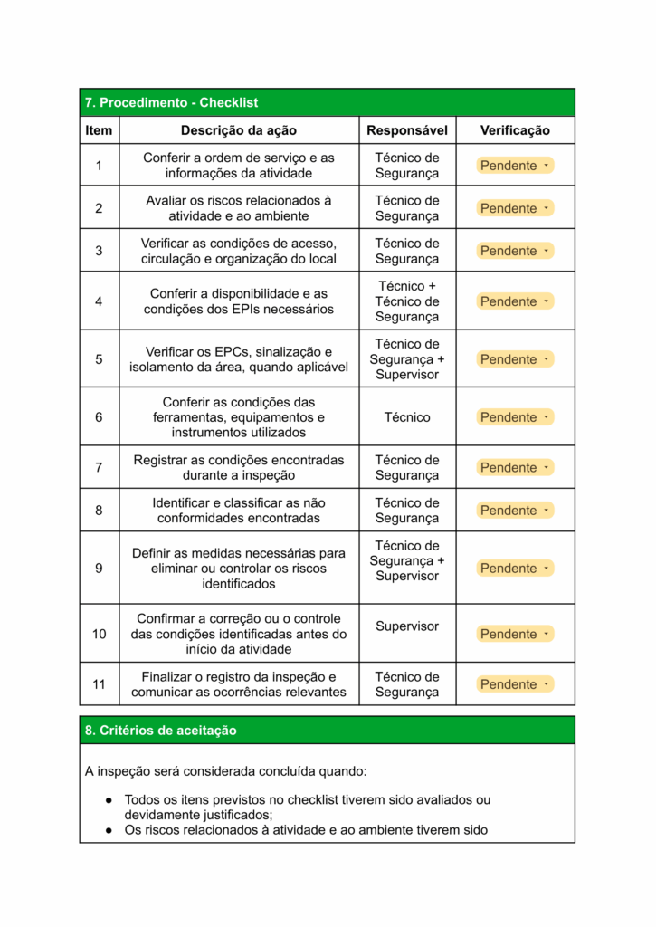 Modelo de POP Segurança do trabalho 3